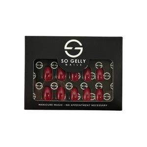 Cherry Bomb Round Press on Nails