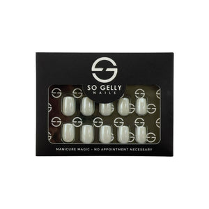 Angel Energy Square Press on Nails